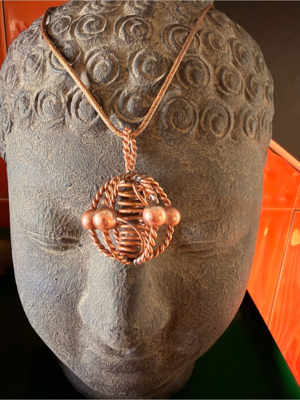 Energy Harmonizer Copper Tensor Rings EMF Protection/HealingEnergy Tool pendant